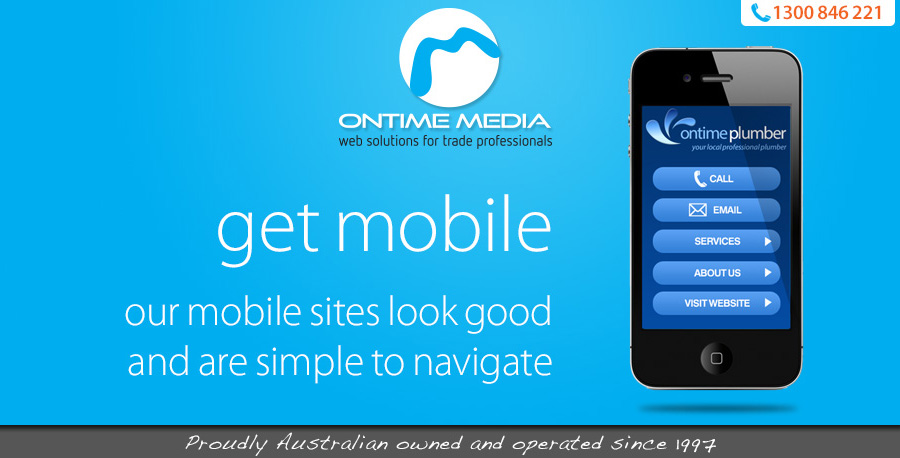 Mobile sites for tradies